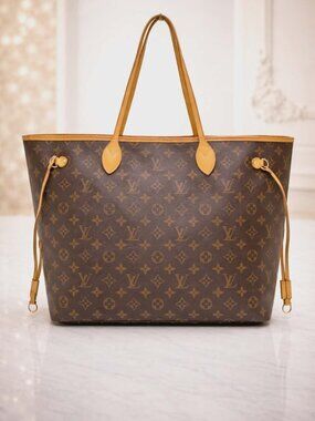 Authentic Louis Vuitton Neverfull GM Monogram Tote Bag LV Large Shoulder Bag